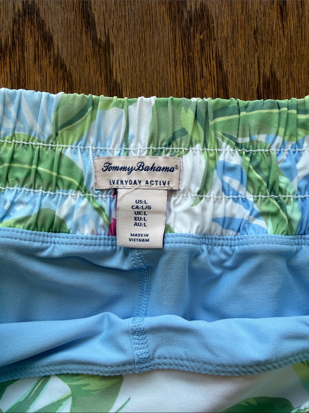 Tommy Bahama Pink & Green Tropical Floral Skort - Picture 3 of 7